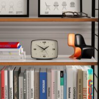 Newgate Brooklyn ALM/BRO20K – Zwart – Wekker