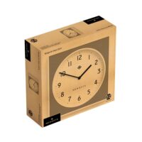 Newgate The Cube Clock – Wit & Neo-Mint