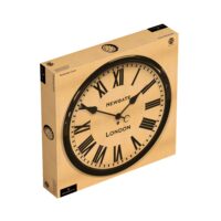 Newgate Battersby Wandklok – Zwart