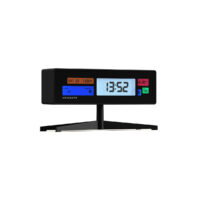 Newgate Supergenius LCD/SUPER1 – Zwart – LCD Wekker