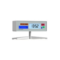 Newgate Supergenius LCD/SUPER2 – Wit – LCD Wekker