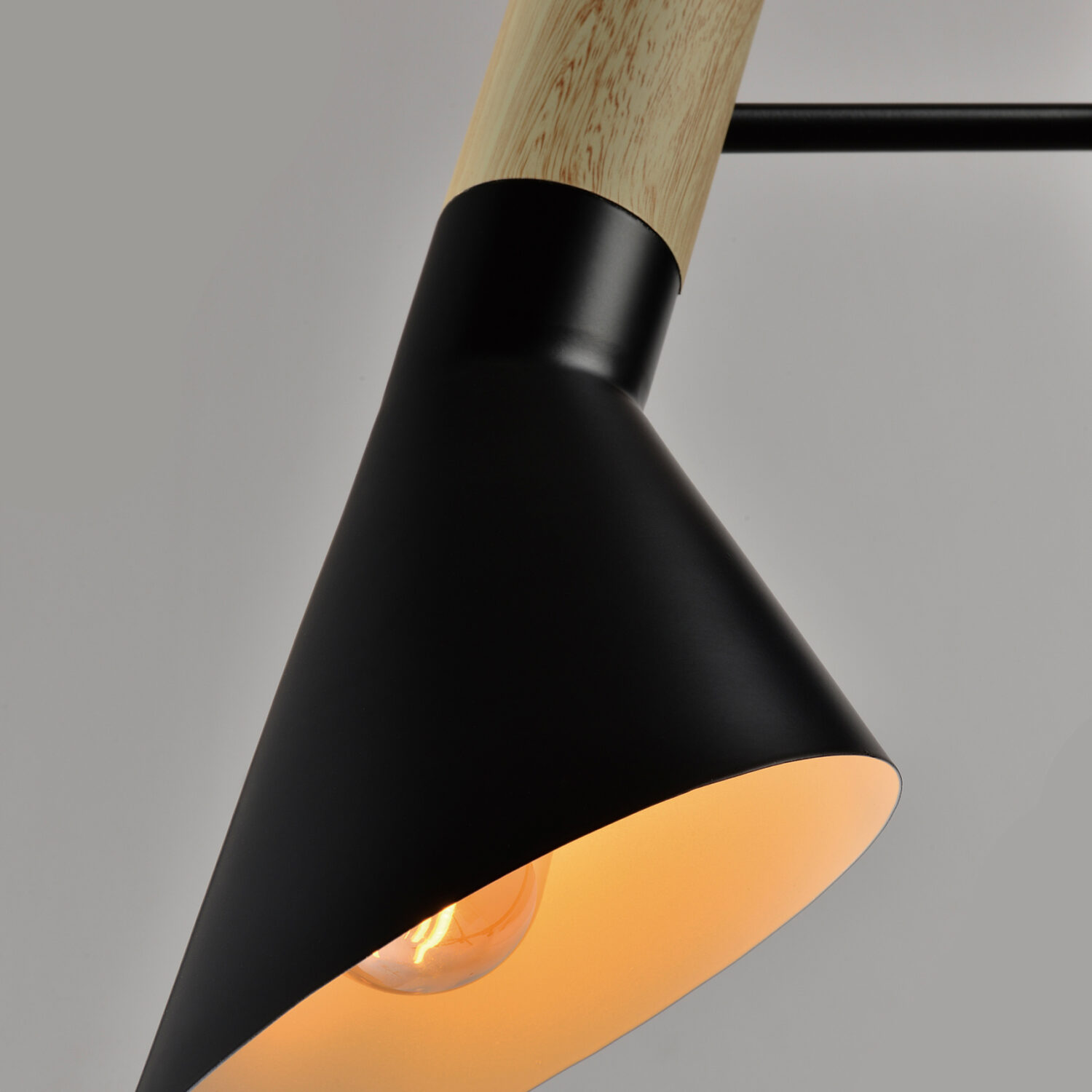 Wandlamp zwart HomeLiving