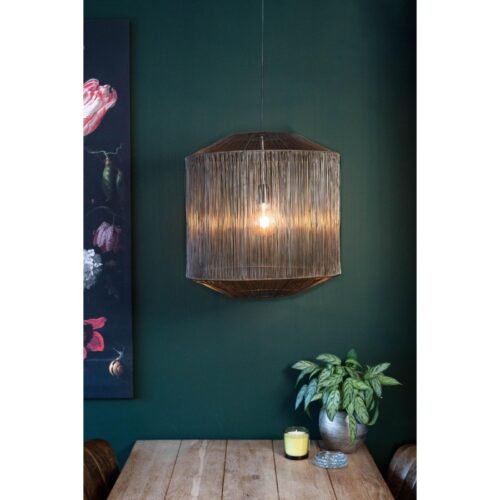 Hanglamp SENNA antiek brons Ø50x54cm – Default Title