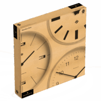 Newgate Mauritius MAU236LB Wall Clock in Bamboe – Cijfers