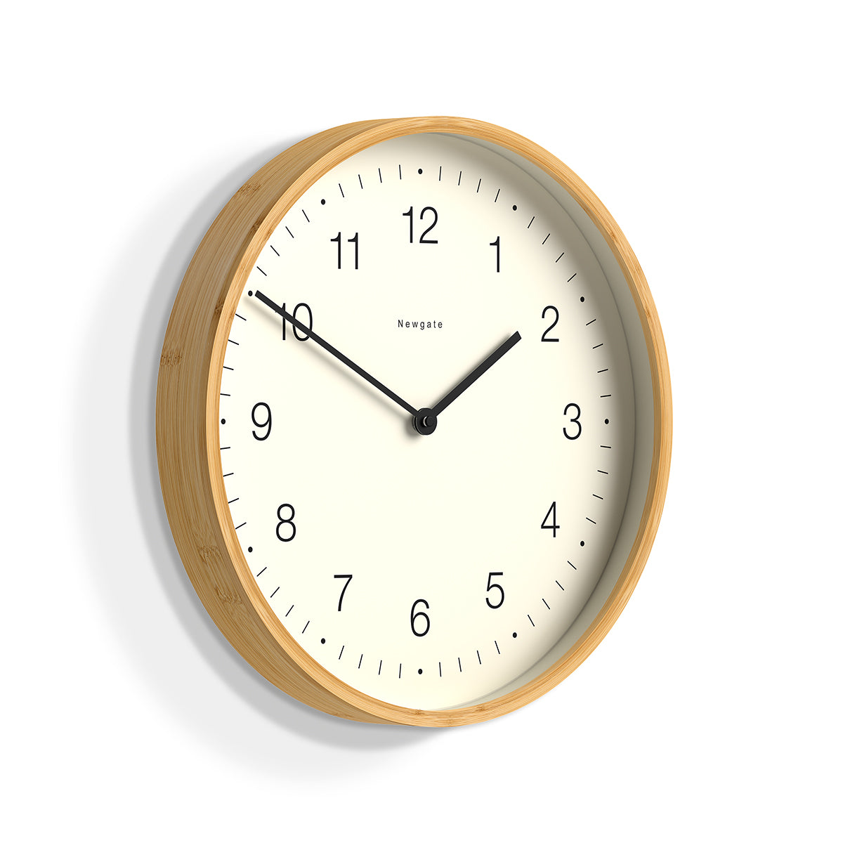 Newgate Mauritius MAU236LB Wall Clock in Bamboe – Cijfers