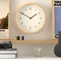 Newgate Mauritius MAU236LB Wall Clock in Bamboe – Cijfers