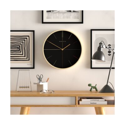 Newgate Mr Clarke Hockey Wall Clock in Pale Plywood