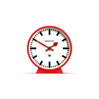 Newgate M Mantel Railway Clock in Red