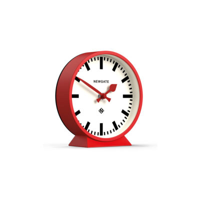 Newgate M Mantel Railway Clock in Red
