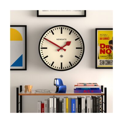 Newgate Universal Wandklok – Zwart