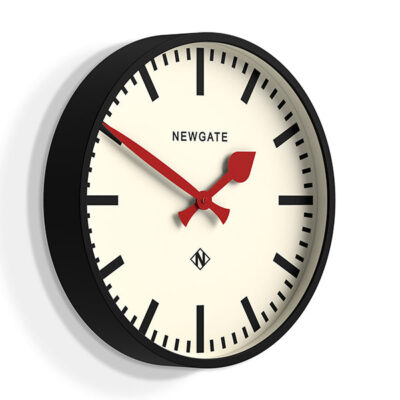 Newgate Universal Wandklok – Zwart