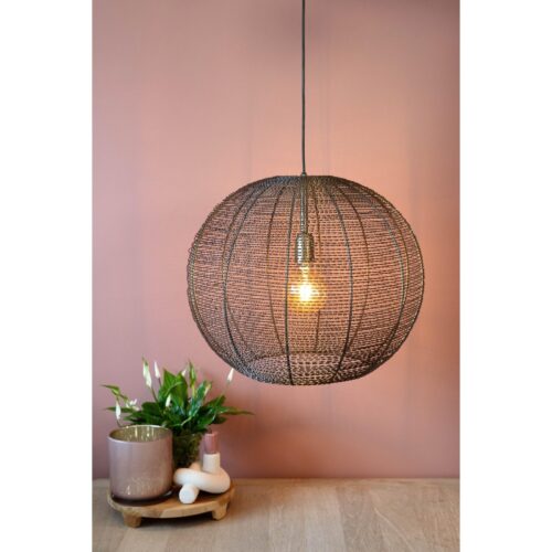 Hanglamp LUCAS antiek brons Ø40x28cm – Default Title