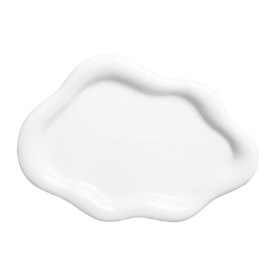 Decoratieve tray, wit tray, keramieken dienblad, decoratief schaaltje, sieraden tray, dienblad, sleutel tray, opbergaccessoire, witte schaaltje, tray,