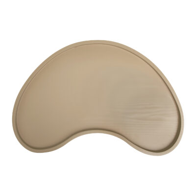 QUVIO Tray – Organisch – Hout – 45×24 cm – Bruin