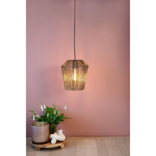 Hanglamp MILA antiek brons Ø22x24cm – Default Title