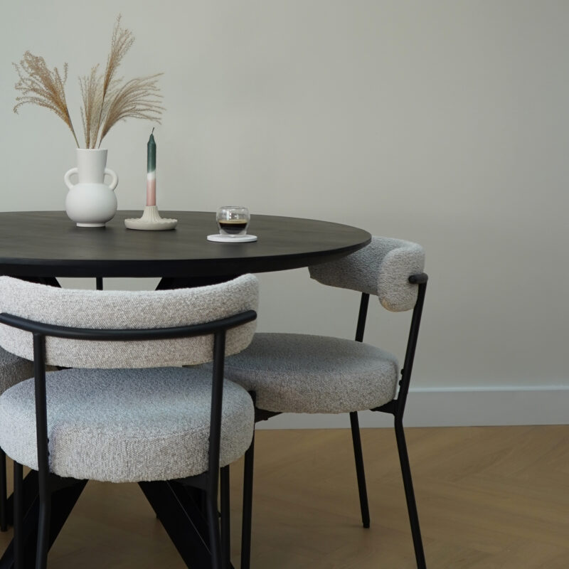Ronde eettafel 120 cm op homeliving