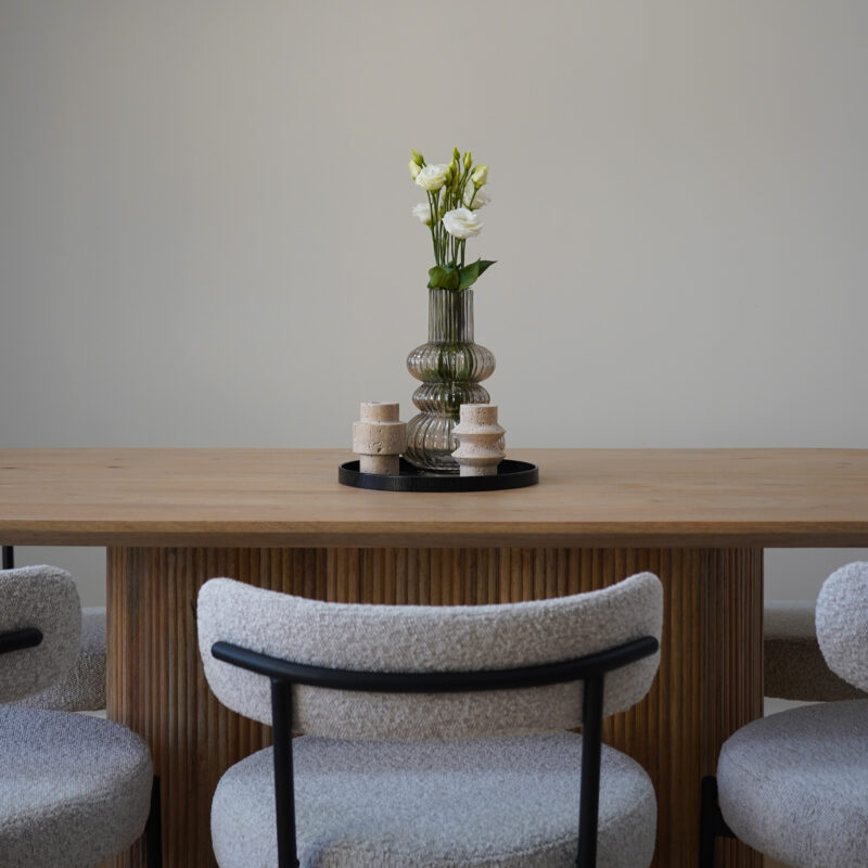 Ovale eettafel 200 cm op homeliving
