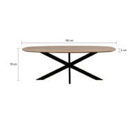houten QUVIO eettafel Sofia, mangohouten eettafel, Eettafel Sofia, Sofia eettafel, Deens ovale eettafel, eettafel mangohout, eettafel, mangohout eettafel, Deense ovale tafelblad, eettafel van hout,