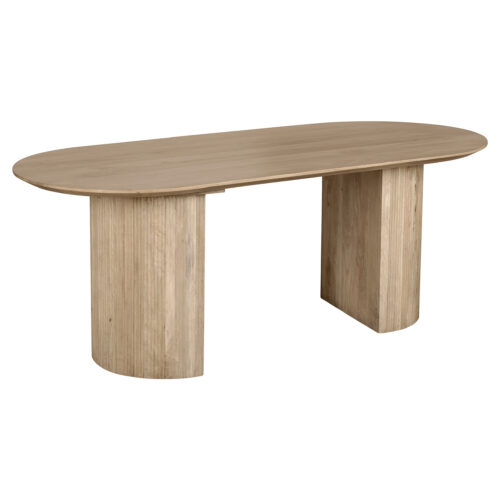 ovale eettafel van hout, eettafel, eettafel Lynn, eettafel van hout, tafel, mangohout eettafel, ovale eettafel,
