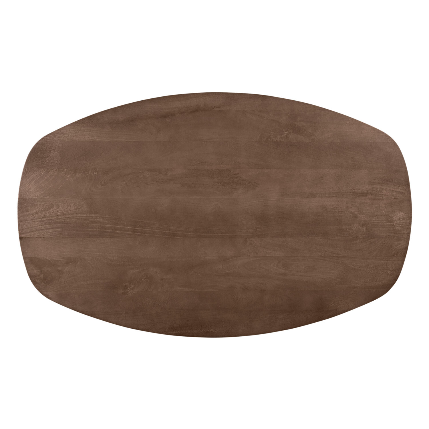 Deens ovale eettafel, eettafel Luna, eettafel, tafel, eettafel bruin, mangohout eettafel, eettafel mangohout, eettafel hout, eettafel Luna,