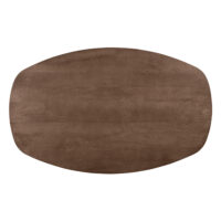 Deens ovale eettafel, eettafel Luna, eettafel, tafel, eettafel bruin, mangohout eettafel, eettafel mangohout, eettafel hout, eettafel Luna,