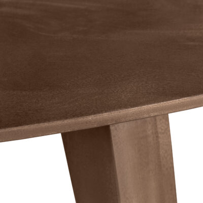 Deens ovale eettafel, eettafel Luna, eettafel, tafel, eettafel bruin, mangohout eettafel, eettafel mangohout, eettafel hout, eettafel Luna,