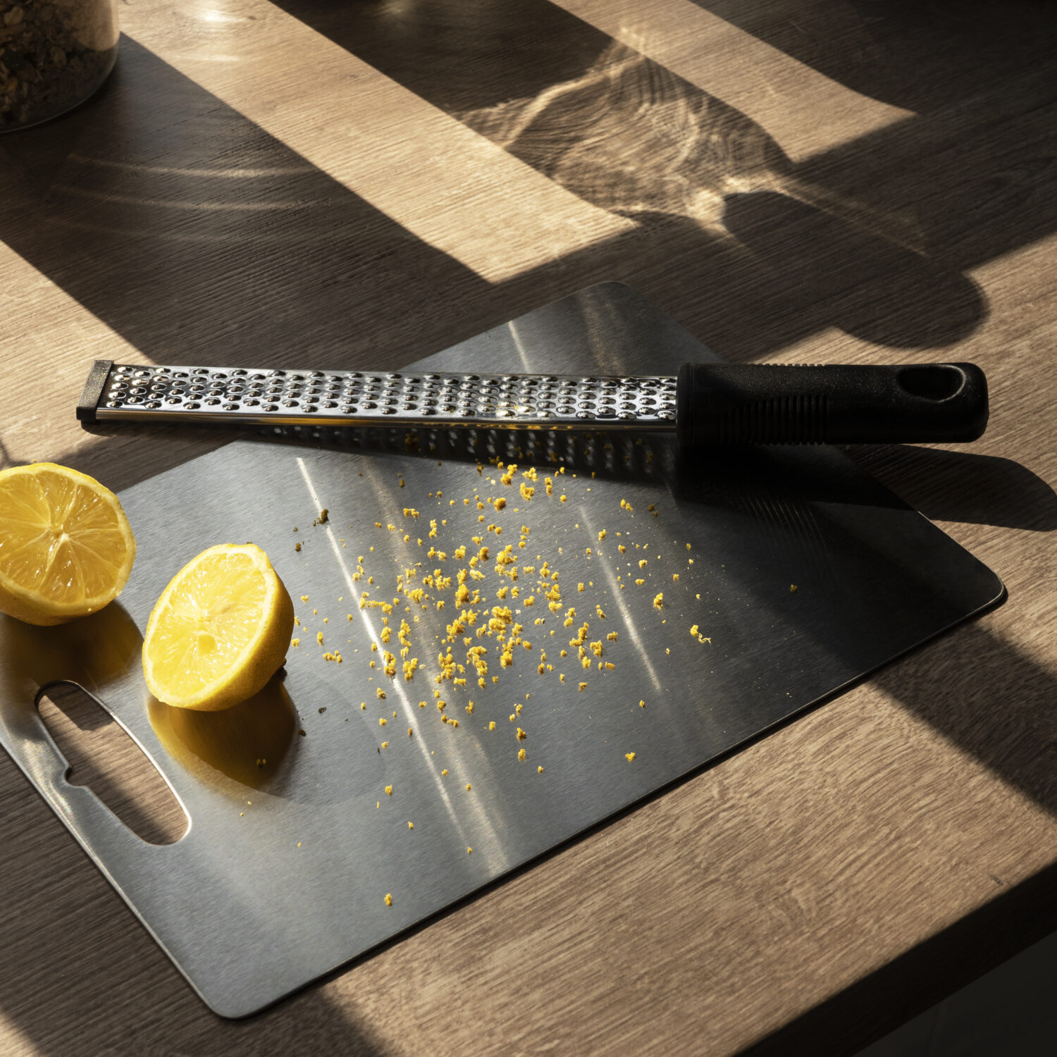 Zwarte rasp met handvat bij homeliving