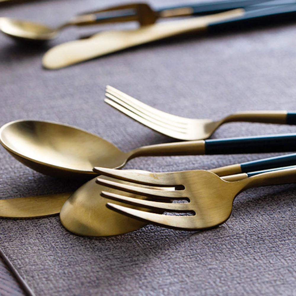 Gouden besteksets bij homeliving