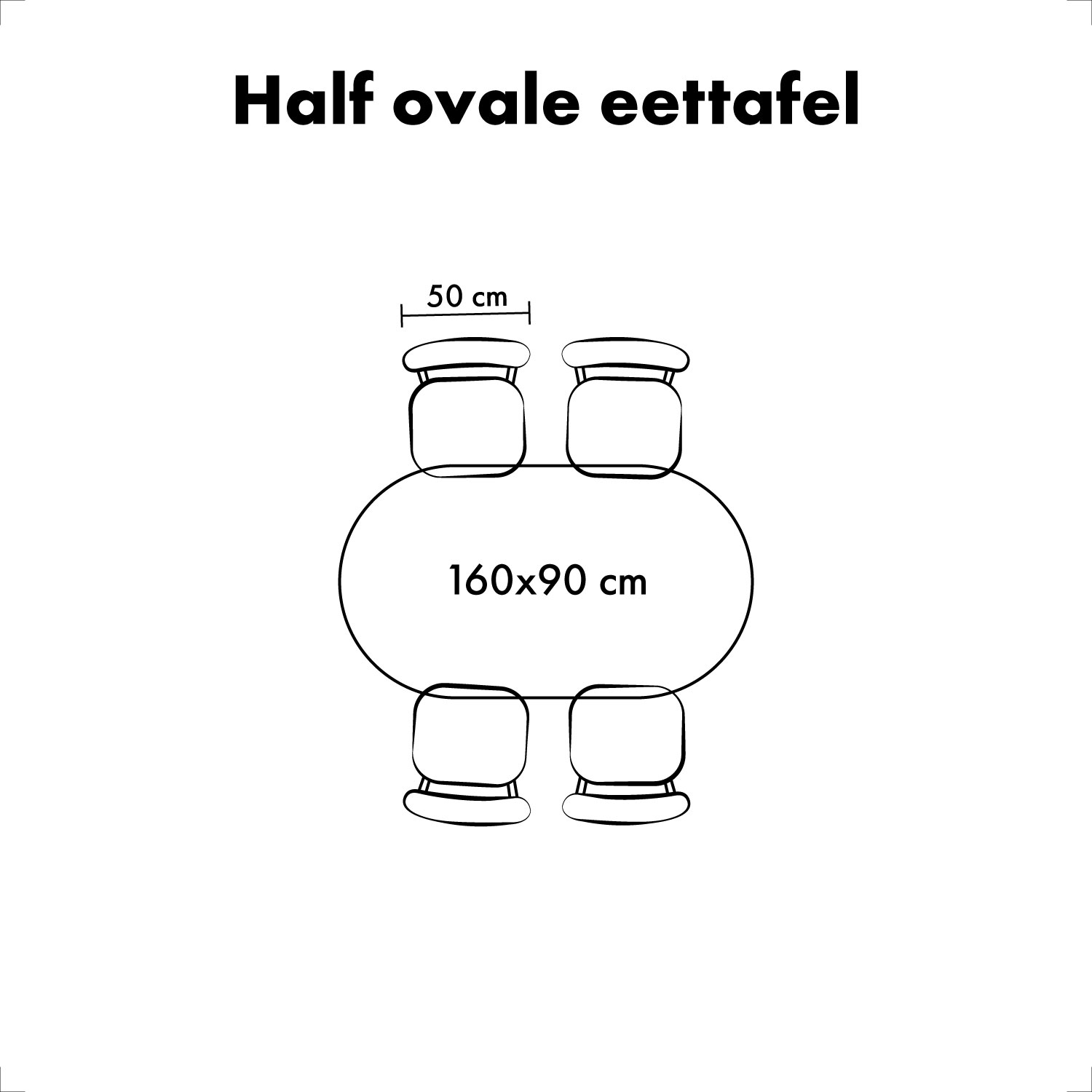 eettafel van 160x90 cm, eettafel Lynn, ovale eettafel, ovale eettafel van hout, houten eettafel, eettafel 160x90 cm, tafel, mangohout eettafel,