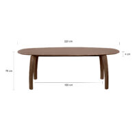 lewis-loft-eettafel-luna-bruin-220-110-cm-deens-ovaal-afmeting