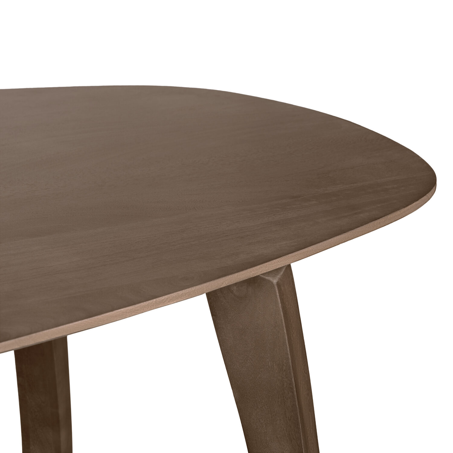 eettafel van mangohout, Eettafel, Eettafel Luna, Bruine eettafel, mangohout eettafel, eettafel bruin, Deens ovale eettafel, eettafel mangohout,