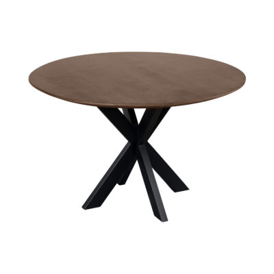 eettafel Sofia, eettafel, QUVIO Eettafel Sofia, ronde eettafel, mangohout eettafel, eettafel rond 120 cm, tafel, eettafel rond,