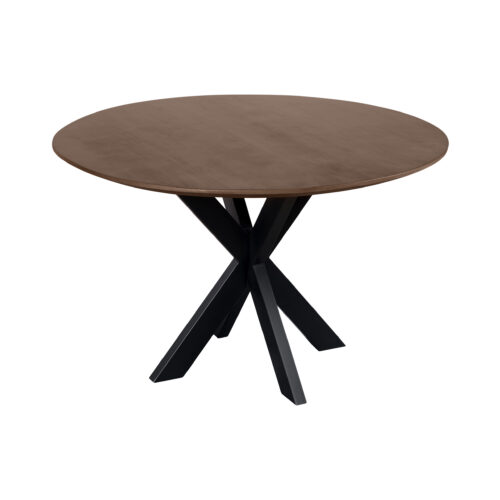 eettafel Sofia, eettafel, QUVIO Eettafel Sofia, ronde eettafel, mangohout eettafel, eettafel rond 120 cm, tafel, eettafel rond,