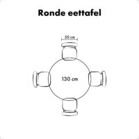 ronde eettafel, ronde eettafel van mangohout, tafel, eettafel, eettafel rond, Eettafel Sofia, eettafel, ronde eettafel 130 cm, mangohout eettafel, eettafel rond, eettafel mangohout,