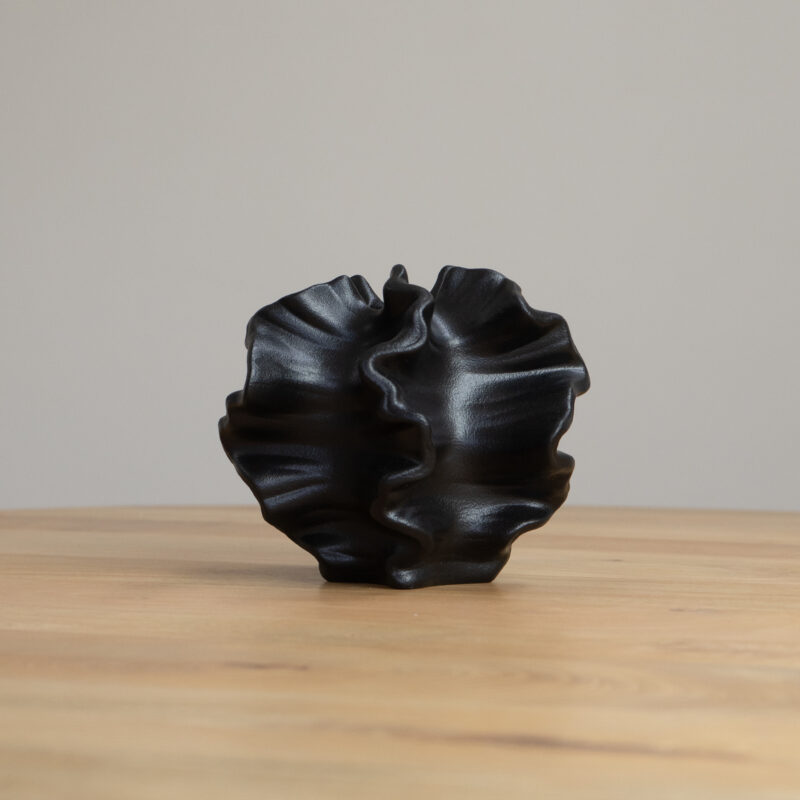 Zwarte Coral vaas bij homeliving