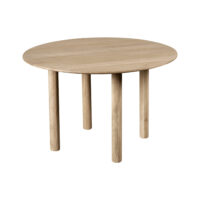 Lewis & Loft Eettafel Lian – Rond ⌀120 cm – FSC®-gecertificeerd mangohout – Naturel