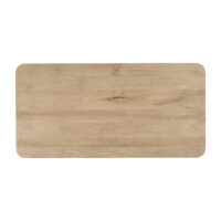 Rechthoekige eettafel, eettafel, rechthoekige eettafel van 180 cm, eettafel met stalen tafelpoot, Rechthoekige eettafel van 180 cm, eettafel Sofia, eettafel hout, houten eettafel, rechthoekige tafelblad, tafel, bovenkant
