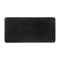 eettafel, tafel, zwarte eettafel, rechthoekige eettafel, houten eettafel, rechthoekige eettafel van zwart mangohout, eettafel Sofia, eettafel mangohout, zwarte eettafel, bovenkant