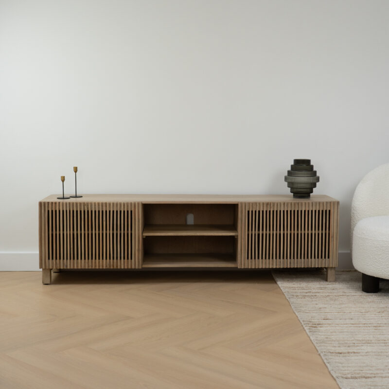 Houten tv-meubel bij homeliving