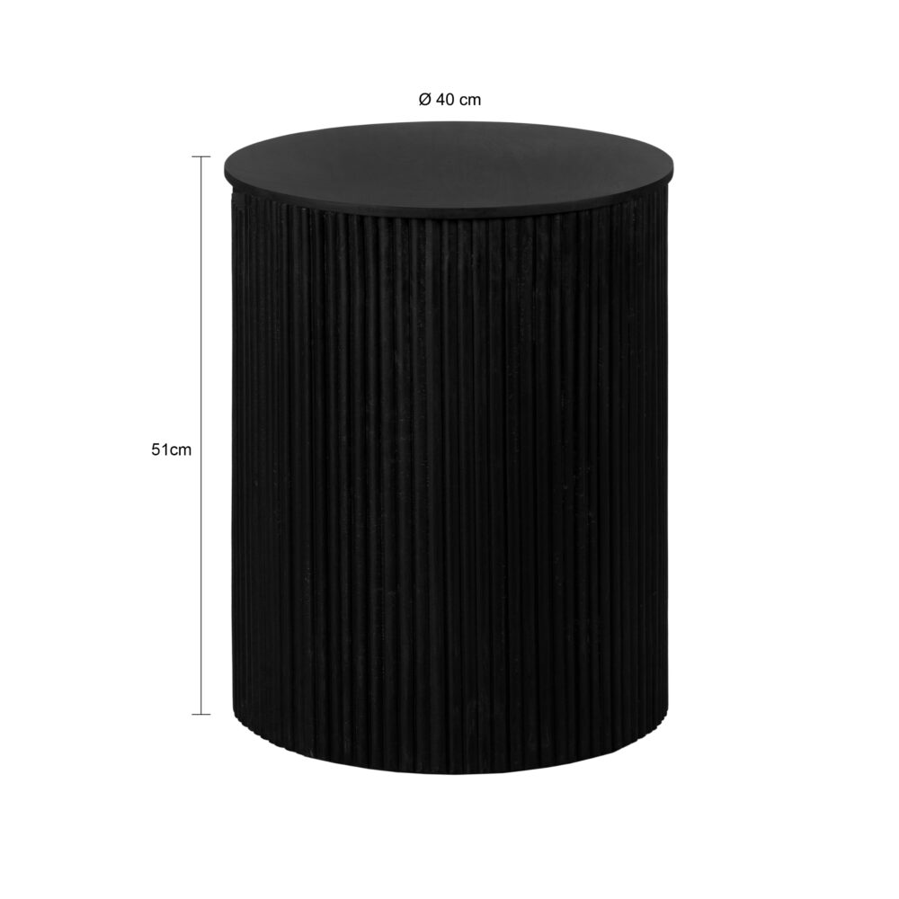 tafelset in zwart, set, salontafel, bijzettafel, beide tafels, tafels,