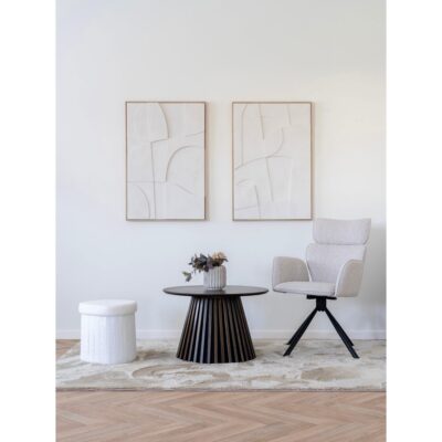 draaibare lichtgrijze eetkamerstoelen set van 2 afbeelding 6