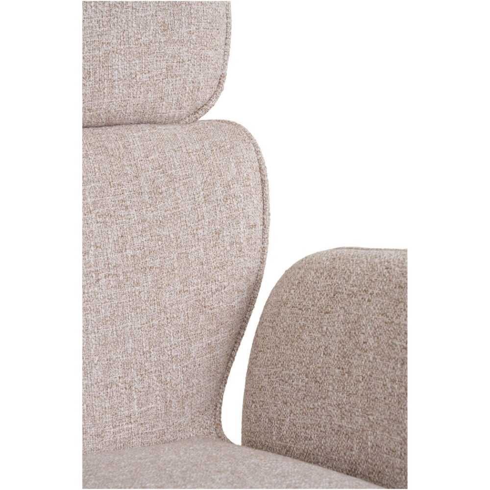 draaibare lichtgrijze eetkamerstoelen set van 2 afbeelding 5