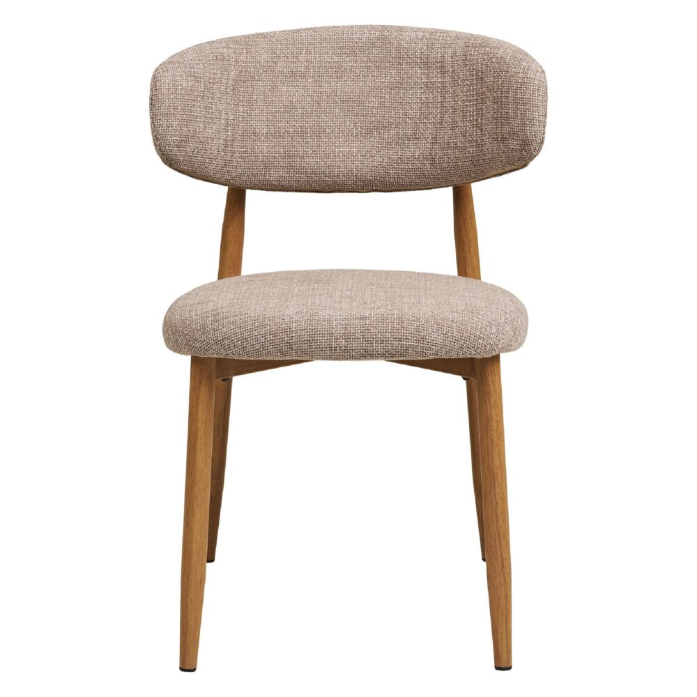 gestoffeerde eetkamerstoel Olan set van 2 afbeelding 2