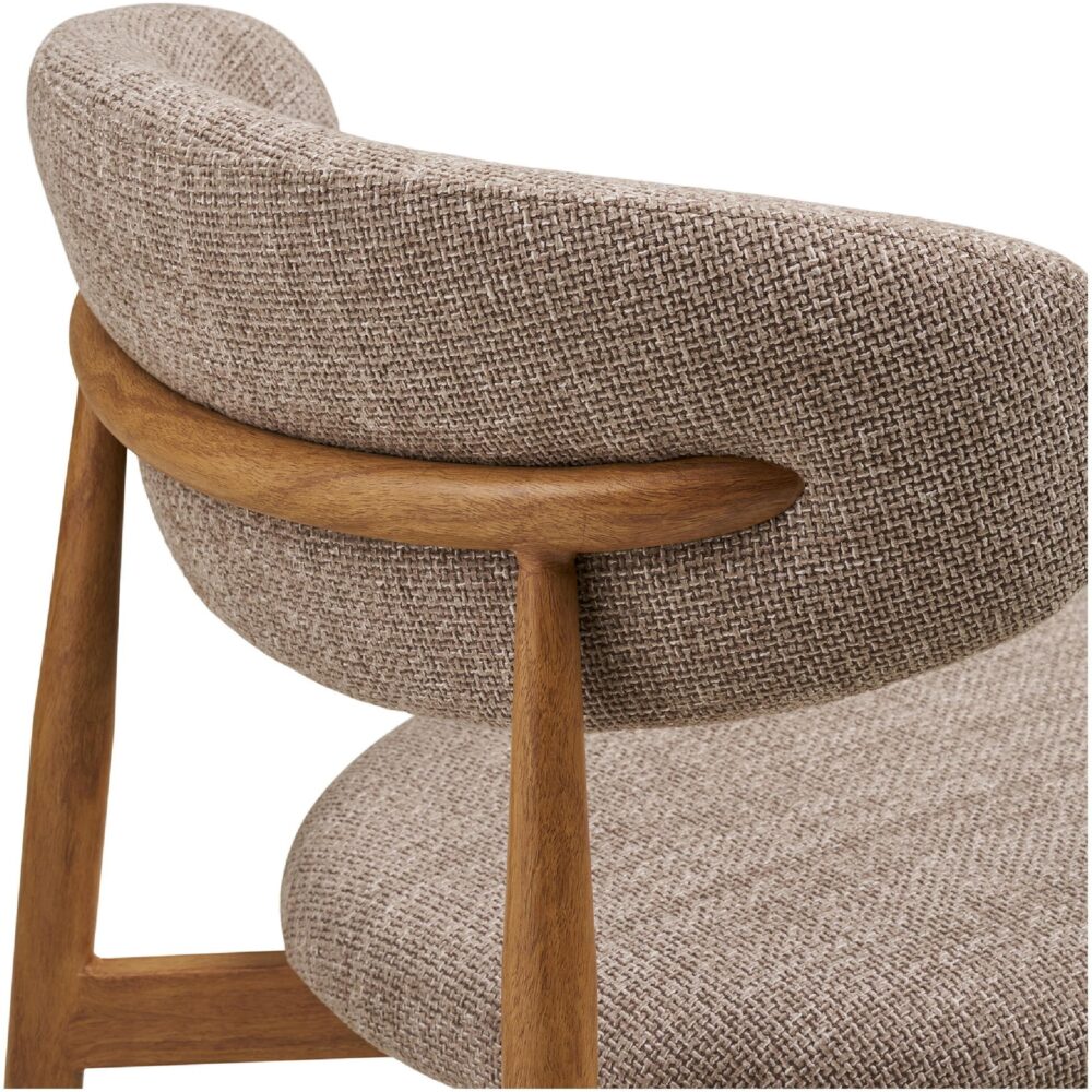 gestoffeerde eetkamerstoel Olan set van 2 afbeelding 5