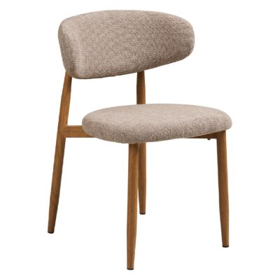 gestoffeerde eetkamerstoel Olan set van 2 afbeelding 1