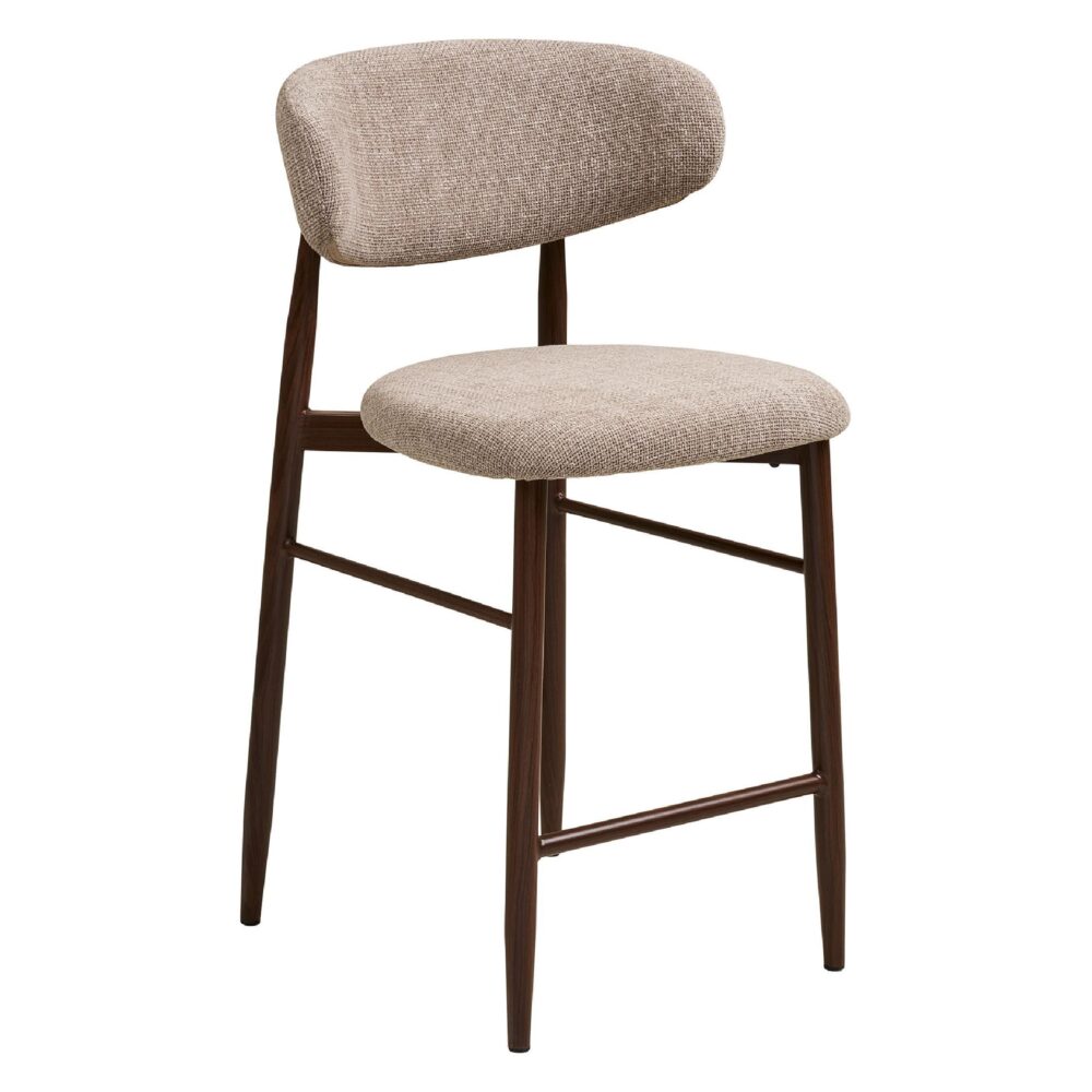 barkrukken met rugleuning Olan 65 cm afbeelding 1