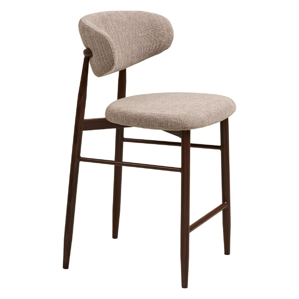 barkrukken met rugleuning Olan 65 cm afbeelding 3