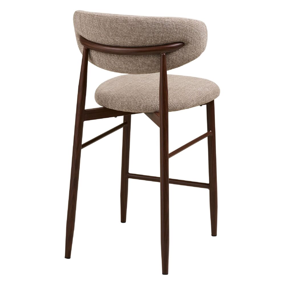 barkrukken met rugleuning Olan 65 cm afbeelding 4