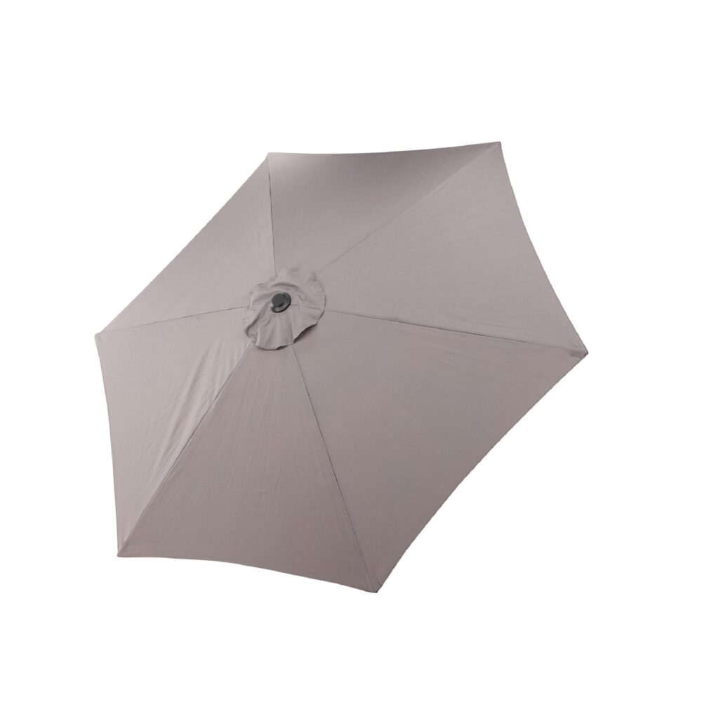 grijze tuinparasol 3 meter afbeelding 2
