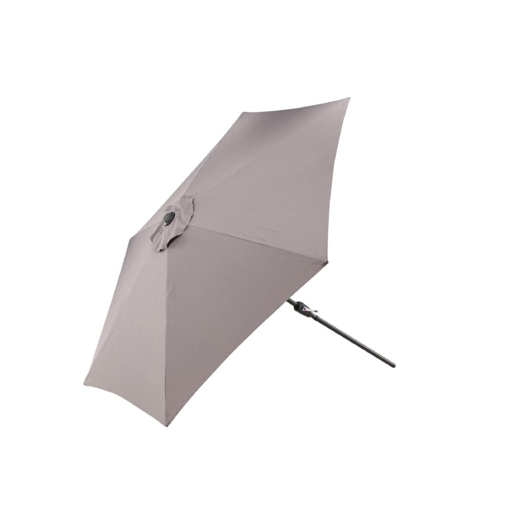 grijze tuinparasol 3 meter afbeelding 3